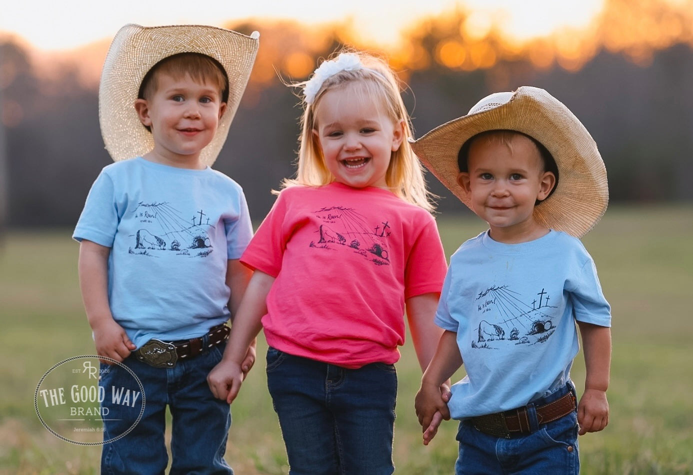 Toddler He Is Risen Tee